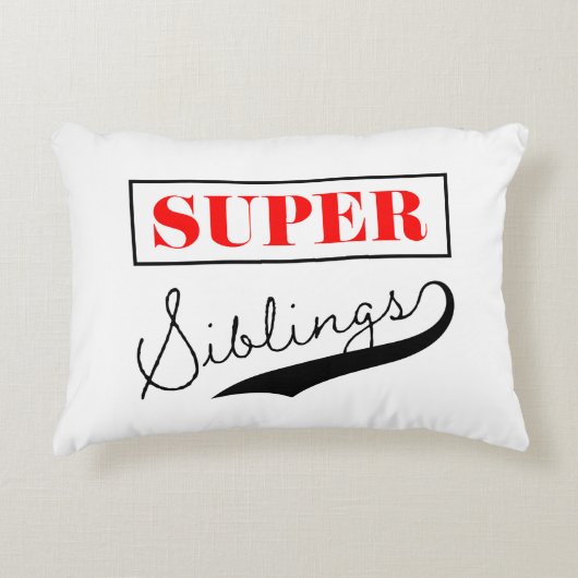 Super Sibling Accent Kussen (Voorkant)