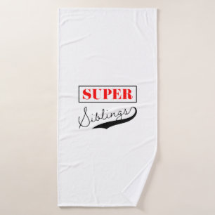 Super Sibling Badhanddoek
