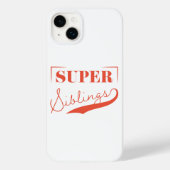 Super Sibling Case-Mate iPhone Case (Achterkant)