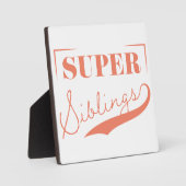 Super Sibling Fotoplaat (Voorkant)