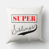 Super Sibling Kussen (Achterkant)