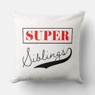 Super Sibling Kussen