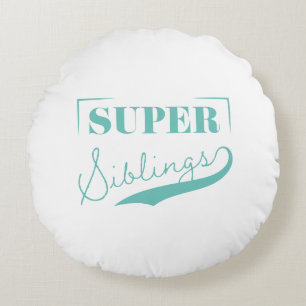 Super Sibling Rond Kussen