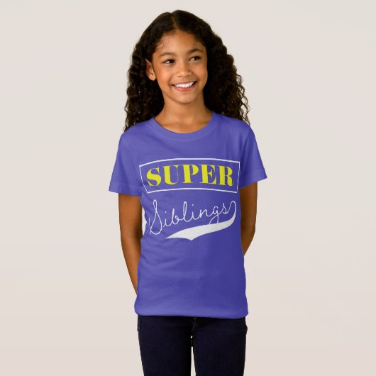 Super Sibling T-shirt (Voorkant volledig)