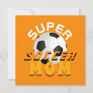 Super Soccer Mam Football Sporty Moederdag