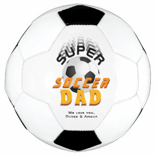 Super Soccer Pap Football Sport Vader Dag Voetbal
