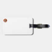 Super SockMonkey Hero Bagagelabel (Achterkant horizontaal)