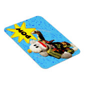 Super SockMonkey Hero Magneet (Rechterzijde)