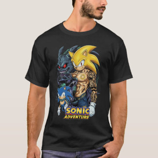 Super Sonic Getatoeëerde Gym Bro T-shirt | Beta So