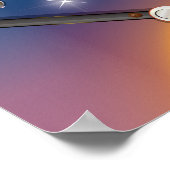 Super Space Pinball-machine Poster (Hoek)