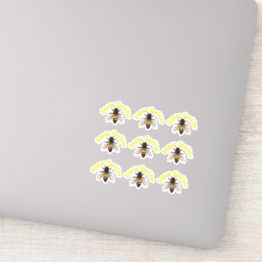 Super Speller Spelling Bee Sticker (Detail)