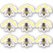 Super Speller Spelling Bee Sticker (Voorkant)