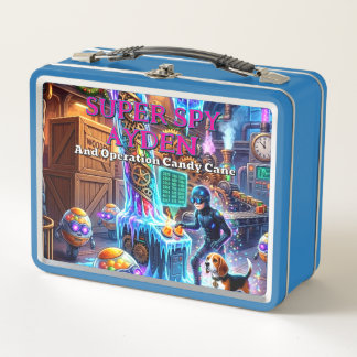 Super Spy Ayden | Custom Print | Lunchbox