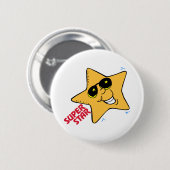 Super Star-Button Ronde Button 5,7 Cm (Voorkant /achterkant)