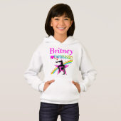 SUPER STAR GYMNASTICS PERSONNALISÉ SWEAT - SHIRT À (Devant entier)