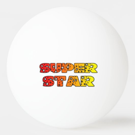 Super Star ping pongbal Pingpongballen (Voorkant)