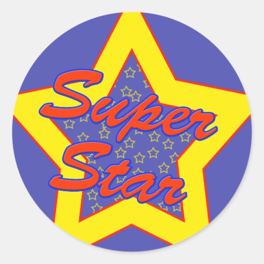Super Star Sticker (Voorkant)