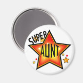 Super Star Tante Funny Magnet (Recto/Verso)