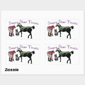 super star traite Sticker (Feuille)