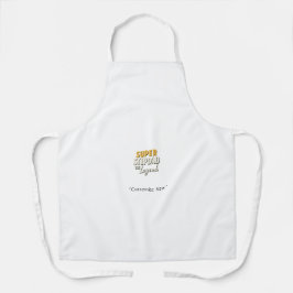 Super Step Dad the Legend Apron – BBQ Gift Schort