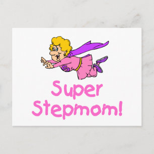 Super Stepmom (vliegen) Briefkaart