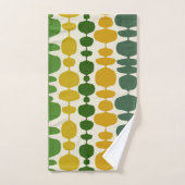 Super-stijl model 60s 70s handdoekset bad handdoek (Handdoek)