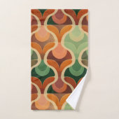 Super-stijl model 60s 70s handdoekset bad handdoek (Handdoek)