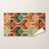 Super-stijl model 60s 70s handdoekset bad handdoek (Handdoek)