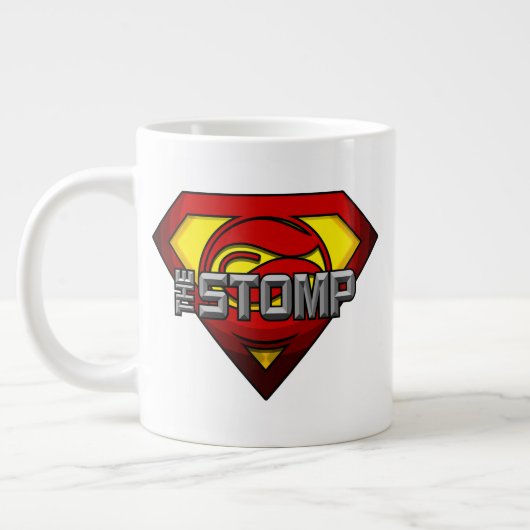 Super STOMP Jumbo Mug Extra Grote Beker (Links)