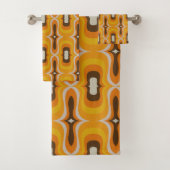 Super style mod 60s les années 70 ensemble serviet (En situation)