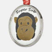 Super Sub Metalen Ornament (Links)