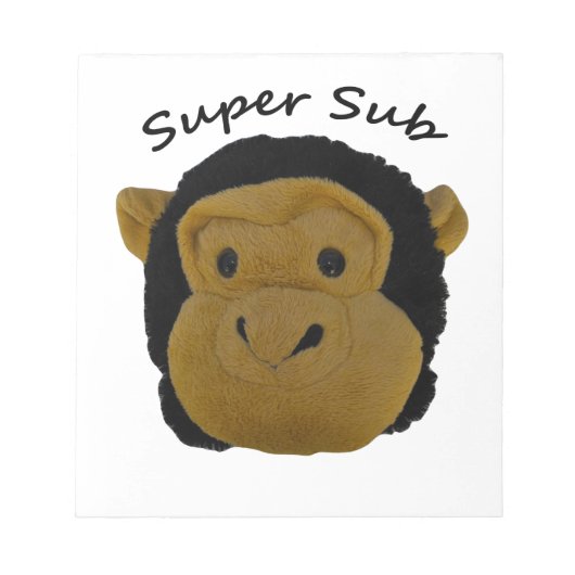 Super Sub Notitieblok (Voorkant)