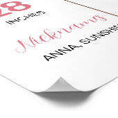 Super Sunshine Arc-en-ciel Anniversaire Poster du  (Coin)