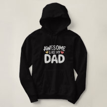 Super Sweat à Capuche Comme Mon Papa – Cadeau pour
