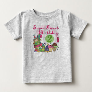 Super Sweet 2e verjaardag T-shirts en geschenken