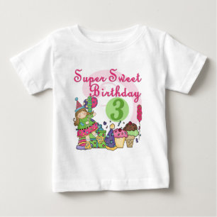 Super Sweet 3ème Anniversaire Tshirts et cadeaux