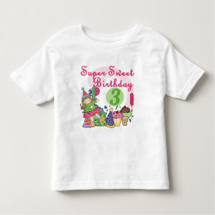 Super Sweet 3ème Anniversaire Tshirts et cadeaux