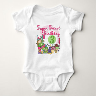 Super Sweet 3ème Anniversaire Tshirts et cadeaux