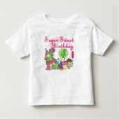 Super Sweet 4e verjaardag T-shirts en geschenken (Voorkant)