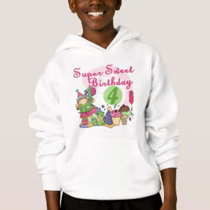 Super Sweet 4e verjaardag T-shirts en geschenken