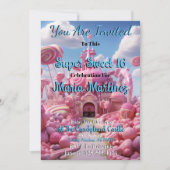 Super Sweet Candyland Sweet 16 Invitations (Devant)