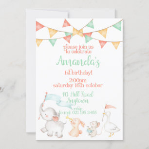 Super Sweet Personnalisable Invitation d'anniversa