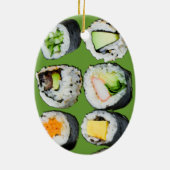 Super Sweet Sushi Ornament (Achterkant)