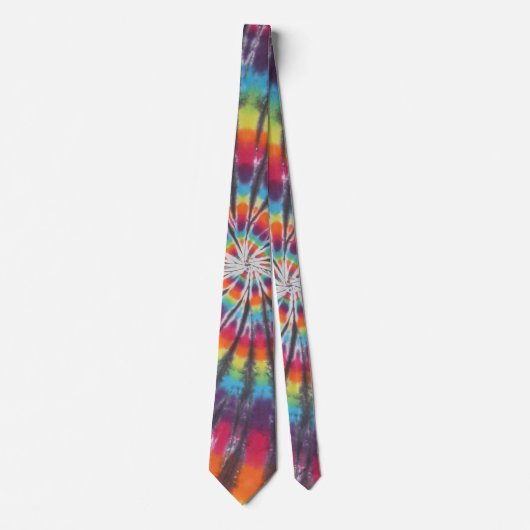 Super Swirl Tie Dye Stropdas (Voorkant)