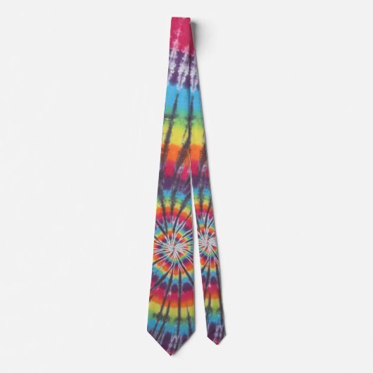 Super Swirl Tie Dye Stropdas (Voorkant)