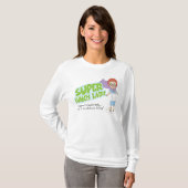 Super T-Shirt de Dame de Cantine (Devant entier)