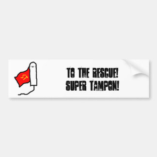Super Tampon Bumpersticker