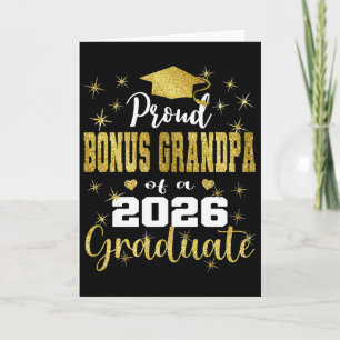 Super Trotse Bonus Opa Van Afgestudeerde Van 2026  Kaart
