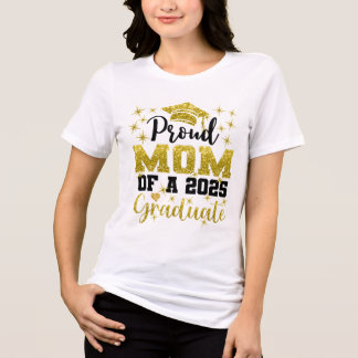 Super trotse moeder van 2025 Afstuderen senior Afs Tri-Blend Shirt