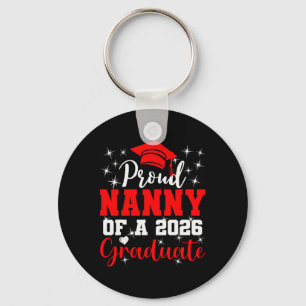 Super trotse nanny van afgestudeerde senior van 20 sleutelhanger